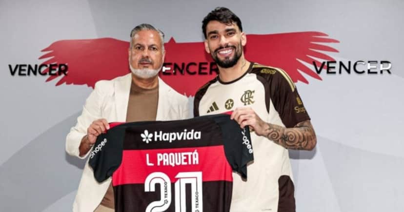 Ilustração Paquetá em retorno ao Flamengo Ilustração Paquetá em retorno ao Flamengo