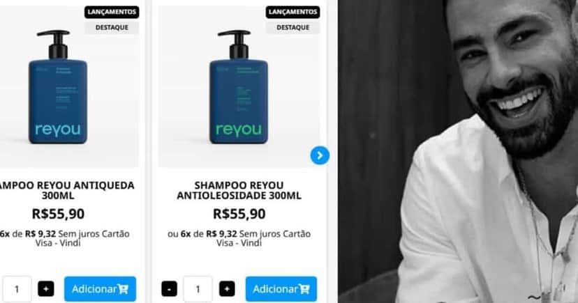 Preços dos produtos ReYou (Foto Reprodução/site oficial)