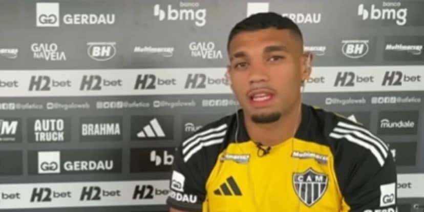 Ruan Tressoldi pode fechar em definitivo com o Galo (Reprodução: 90 Live / Youtube) Ruan Tressoldi pode fechar em definitivo com o Galo (Reprodução: 90 Live / Youtube)