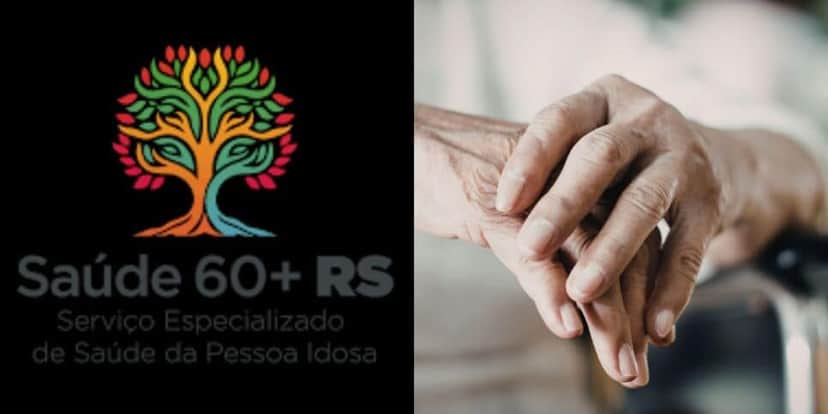 Saúde 60+ RS para atender melhor os idosos (Reprodução: Montagem TV Foco) Saúde 60+ RS para atender melhor os idosos (Reprodução: Montagem TV Foco)