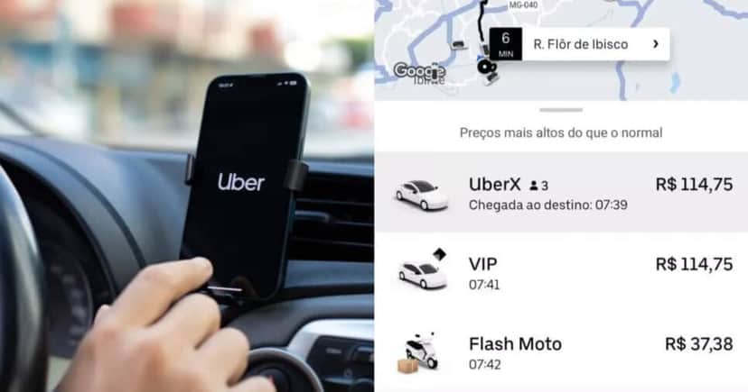 Uber faz alerta sobre essa ação nas corridas (Foto: Divulgação) Uber faz alerta sobre essa ação nas corridas (Foto: Divulgação)