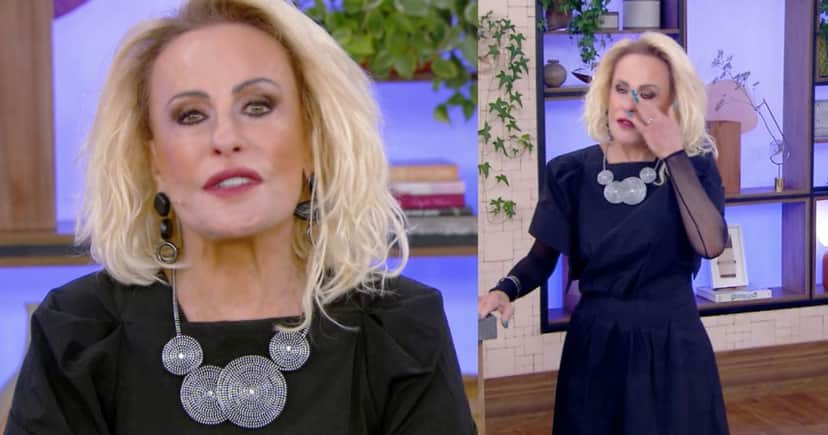 Ana Maria no Mais Você (Fotos: Reproduções / Globo)