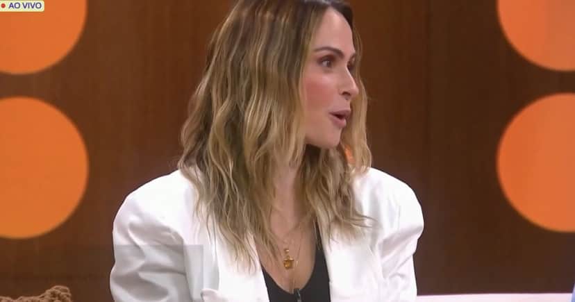 Ana Paula Renault no Saia Justa (Foto: Reprodução / Globo)