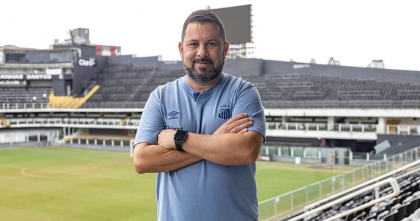Caio Couto , ex-técnico do Santos - Foto: Montagem Caio Couto , ex-técnico do Santos - Foto: Montagem
