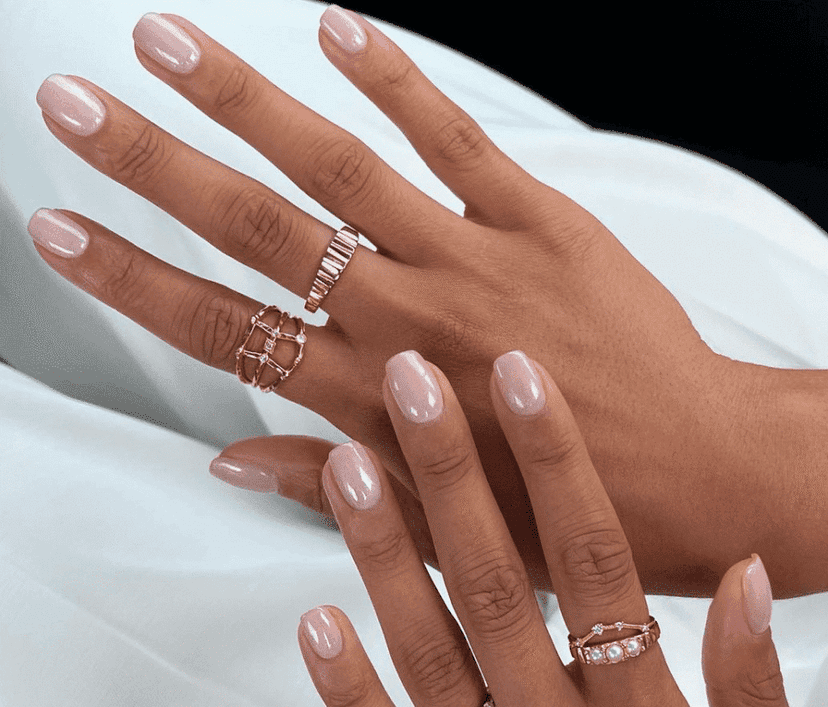 Glazed donut nails (Foto: Reprodução/ Internet) Glazed donut nails (Foto: Reprodução/ Internet)