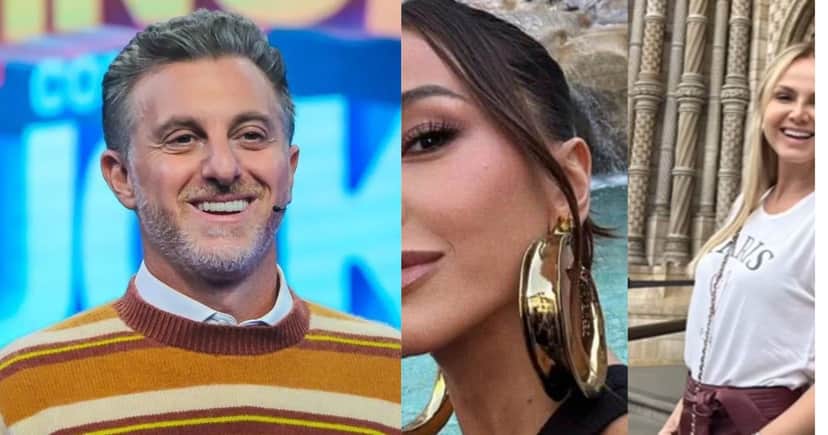 Luciano Huck, Sabrina Sato e Eliana - Foto: Montagem Luciano Huck, Sabrina Sato e Eliana - Foto: Montagem