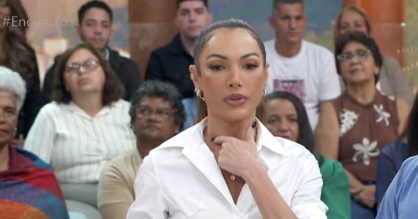 Patrícia Poeta no Encontro (Foto: Reprodução / Globo) Patrícia Poeta no Encontro (Foto: Reprodução / Globo)