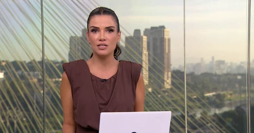 Sabina Simonato no Bom Dia Brasil (Foto: Reprodução / Globo)