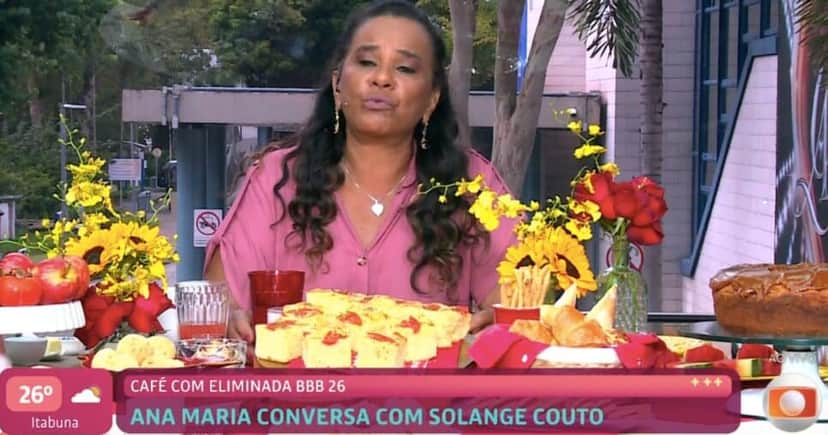 Solange Couto no Mais Você (Foto: Reprodução / Globo)