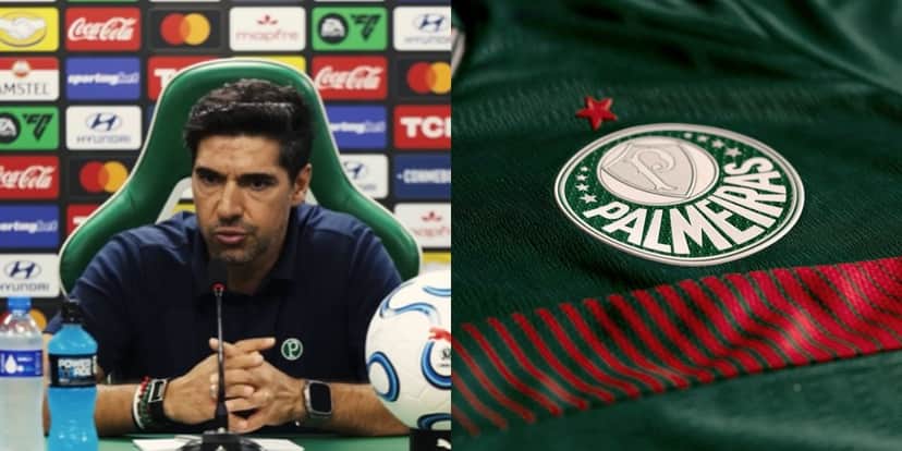 Abel Ferreira vibra com reforços no Palmeiras (Reprodução: Youtube) Abel Ferreira vibra com reforços no Palmeiras (Reprodução: Youtube)