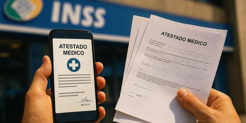 Atestado médico com novas regras no INSS (Reprodução: Divulgação) Atestado médico com novas regras no INSS (Reprodução: Divulgação)
