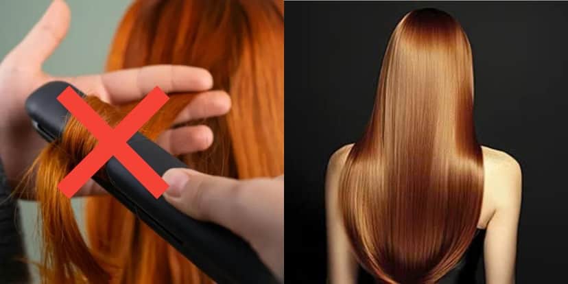 Alise o cabelo com creme natural e sem chapinha (Reprodução: Montagem TV Foco) Alise o cabelo com creme natural e sem chapinha (Reprodução: Montagem TV Foco)