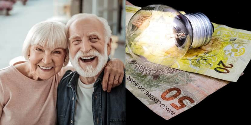 Lei possibilita idosos a terem isenção na conta de luz (Reprodução: Montagem TV Foco) Lei possibilita idosos a terem isenção na conta de luz (Reprodução: Montagem TV Foco)