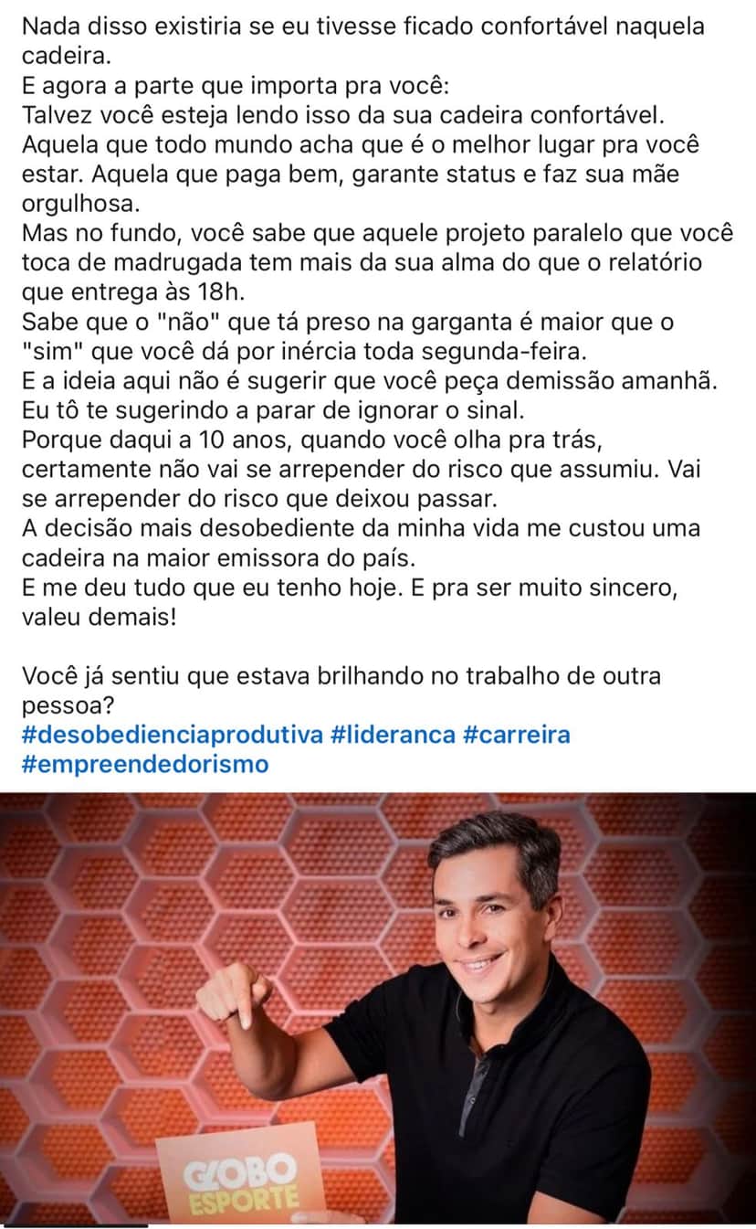 Ivan falou sobre motivo que o levou a pedir demissão (Foto: Reprodução / X) Ivan falou sobre motivo que o levou a pedir demissão (Foto: Reprodução / X)