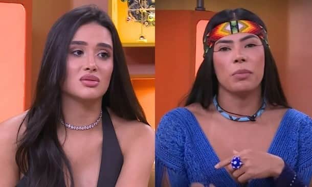 Jordana e Marciele eram aliadas no BBB26 (Foto: Reprodução / Gshow) Jordana e Marciele eram aliadas no BBB26 (Foto: Reprodução / Gshow)