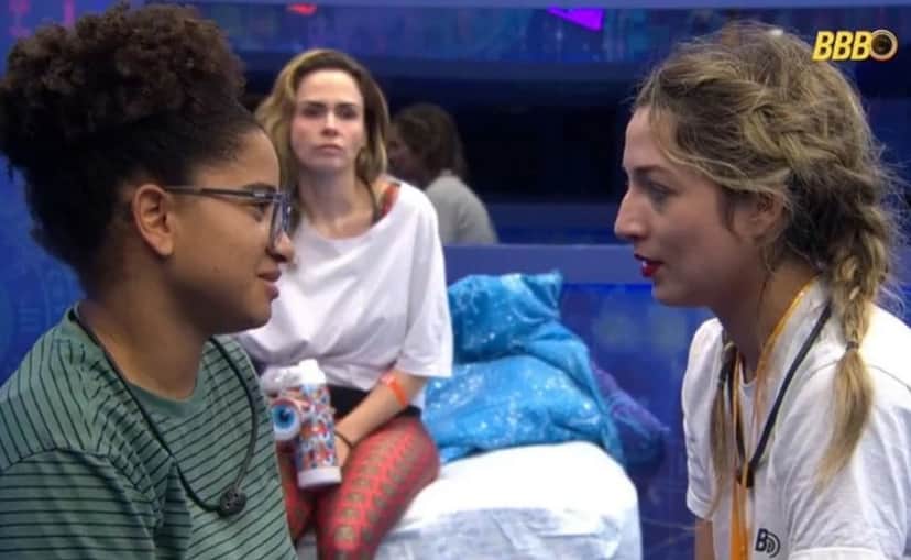 Milena, Ana Paula e Samira no BBB26 (Foto: Reprodução / Globoplay) Milena, Ana Paula e Samira no BBB26 (Foto: Reprodução / Globoplay)