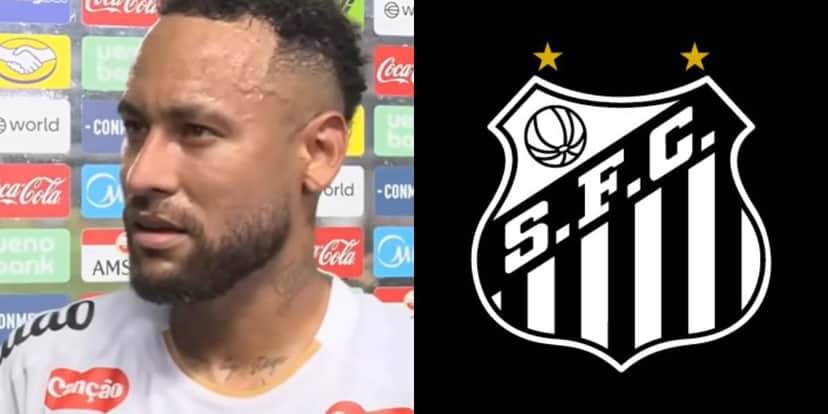 Neymar tem atualização sobre ficar ou sair do Santos (Reprodução: SBT) Neymar tem atualização sobre ficar ou sair do Santos (Reprodução: SBT)