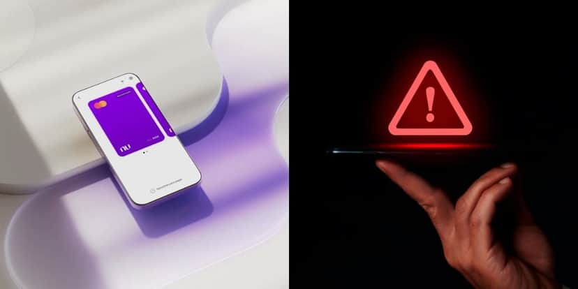 Comunicado do Nubank para clientes com contas ativas (Reprodução: Montagem TV Foco)