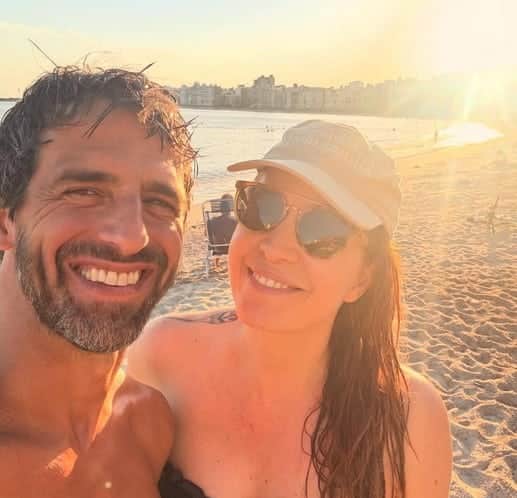Poliana ao lado do marido (Foto: Reprodução / Instagram) 