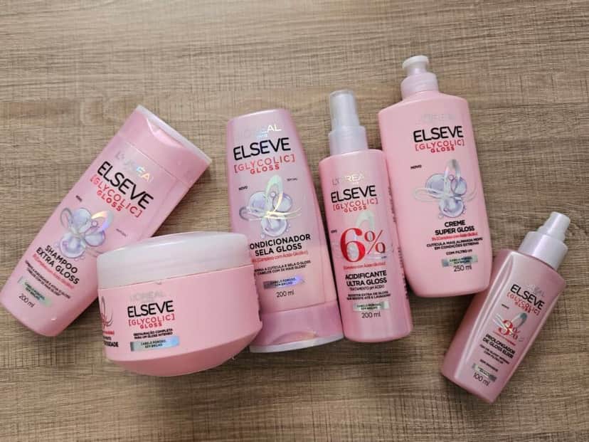 Linha Elseve Glycolic Gloss Linha Elseve Glycolic Gloss