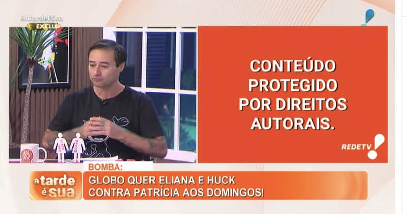 Alessandro Lo-Bianco no A Tarde É Sua (Foto: Reprodução / RedeTV! / YouTube)