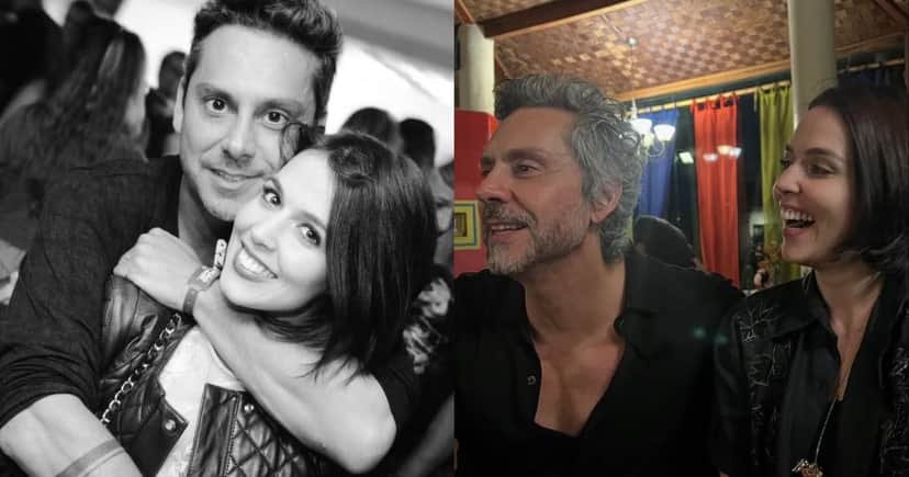 Alexandre Nero e Karen Brusttolin — Foto: Reprodução/Instagram
