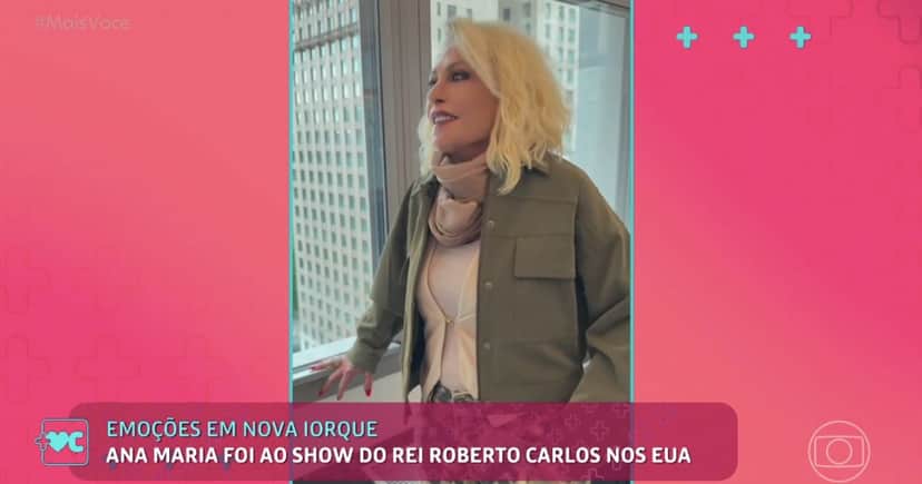 Ana Maria Braga (Foto: Reprodução / Globo) Ana Maria Braga (Foto: Reprodução / Globo)
