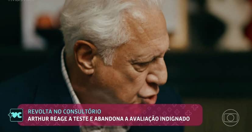 Antônio Fagundes em Quem Ama Cuida (Foto: Reprodução / Globo) Antônio Fagundes em Quem Ama Cuida (Foto: Reprodução / Globo)