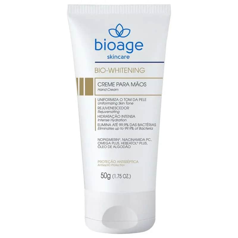 Bioage Bio-Whitening é um dos cremes recomendados (Foto: Divulgação)