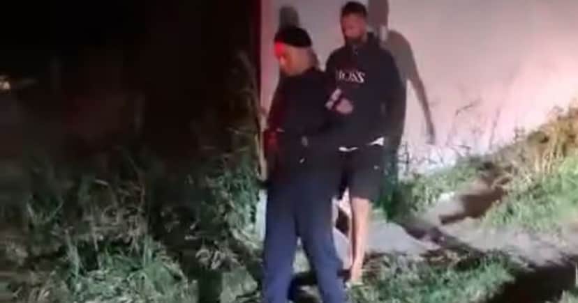 Goleiro Bruno é preso em São Pedro da Aldeia (Foto: Divulgação/PMERJ) Goleiro Bruno é preso em São Pedro da Aldeia (Foto: Divulgação/PMERJ)