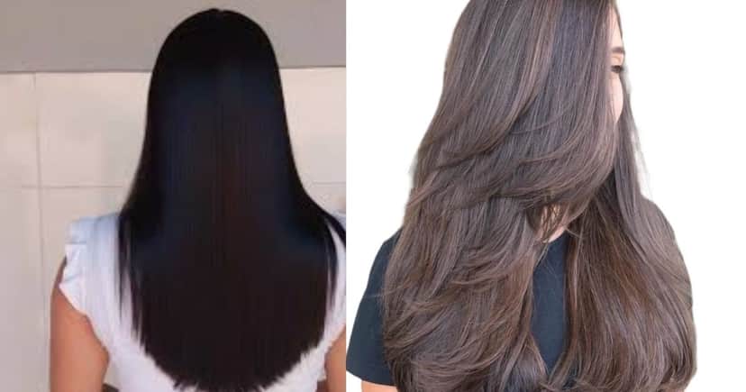 Corte em U (Foto Reprodução/Montagem/Lennita/TikToK/Pinterest) Corte em U (Foto Reprodução/Montagem/Lennita/TikToK/Pinterest)