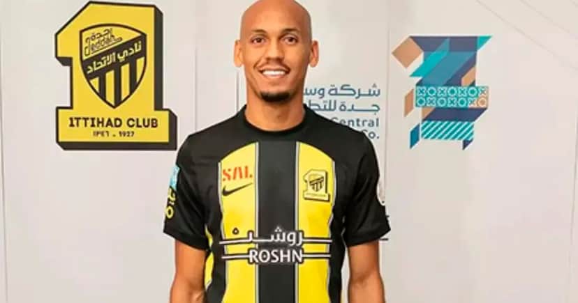 Fabinho, jogador do Al-Ittihad (Foto: Reprodução) Fabinho, jogador do Al-Ittihad (Foto: Reprodução)