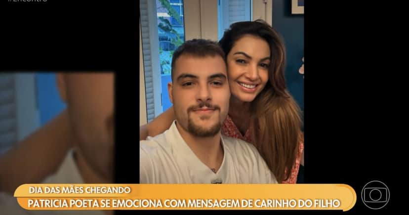 Patrícia Poeta e Felipe Poeta (Foto: Reprodução / Globo) Patrícia Poeta e Felipe Poeta (Foto: Reprodução / Globo)