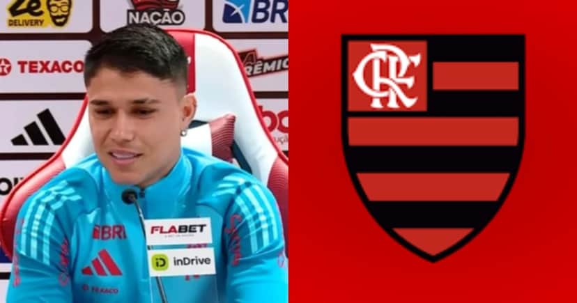 Luiz Araújo e Flamengo (Foto: Reprodução/ YouTube)