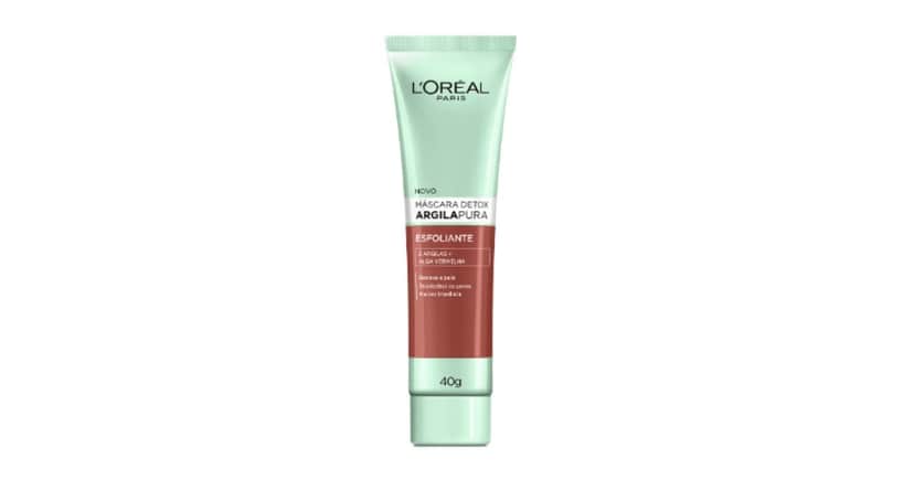 Máscara Detox Argila Pura Esfoliante (Foto: L'Oréal) 