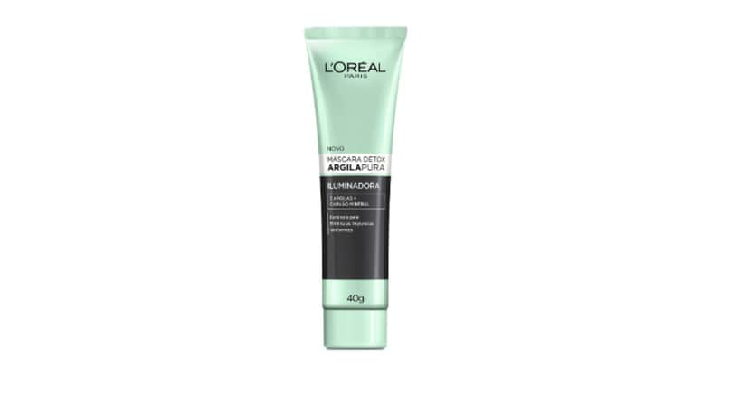 Máscara Detox Argila Pura Iluminadora (Foto: L'Oréal) 