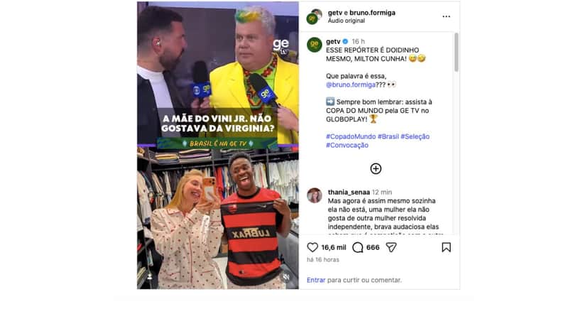 Milton Cunha (Foto: Reprodução / Instagram) Milton Cunha (Foto: Reprodução / Instagram)