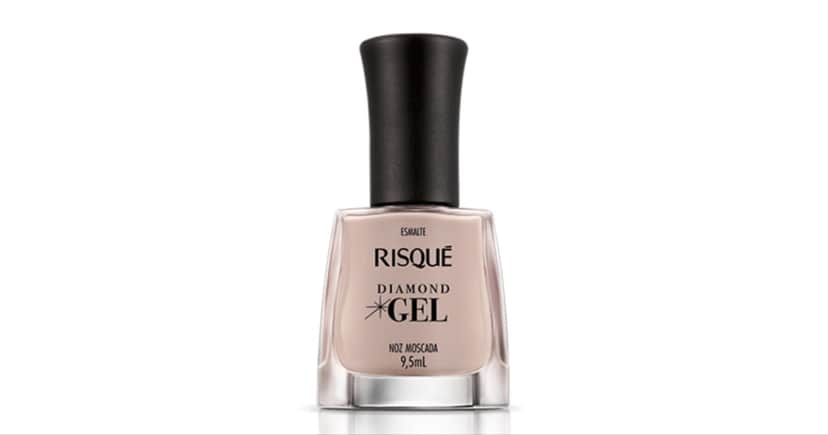 Esmalte Risqué Diamond Gel Noz Moscada (Foto: Reprodução/Internet) Esmalte Risqué Diamond Gel Noz Moscada (Foto: Reprodução/Internet)