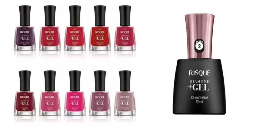 Risqué Diamond Gel (Foto: Risqué) Risqué Diamond Gel (Foto: Risqué)