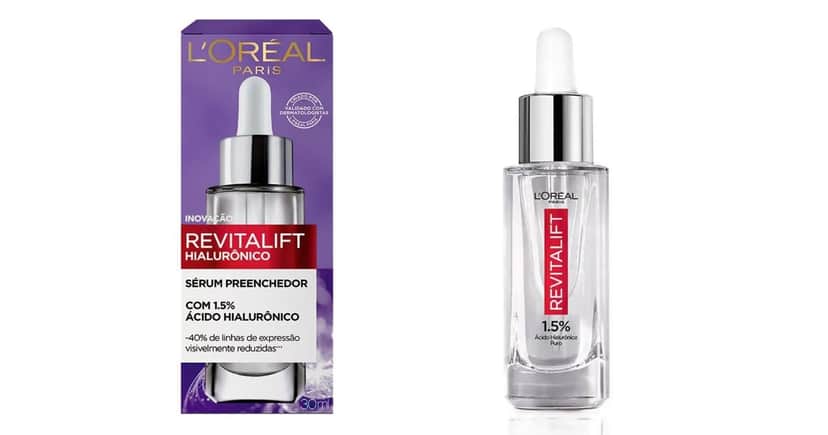 Sérum Preenchedor Revitalift Hialurônico (Foto: L'Oréal Paris) Sérum Preenchedor Revitalift Hialurônico (Foto: L'Oréal Paris)
