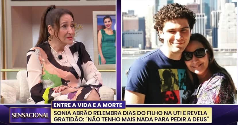 Sonia Abrão e Jorge Fernando (Fotos: Reproduções / RedeTV!) Sonia Abrão e Jorge Fernando (Fotos: Reproduções / RedeTV!)