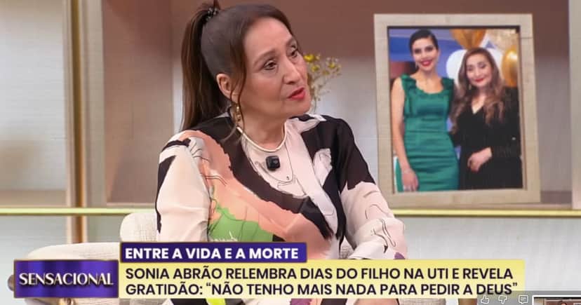 Sonia Abrão no programa Sensacional (Foto: Reprodução / RedeTV!) Sonia Abrão no programa Sensacional (Foto: Reprodução / RedeTV!)