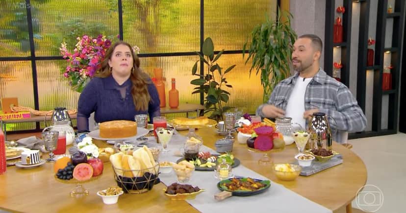 Tati Machado e Gil do Vigor (Foto: Reprodução / Globo) Tati Machado e Gil do Vigor (Foto: Reprodução / Globo)