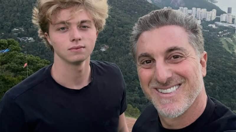 Luciano Huck ao lado do filho - Foto: Instagram Luciano Huck ao lado do filho - Foto: Instagram