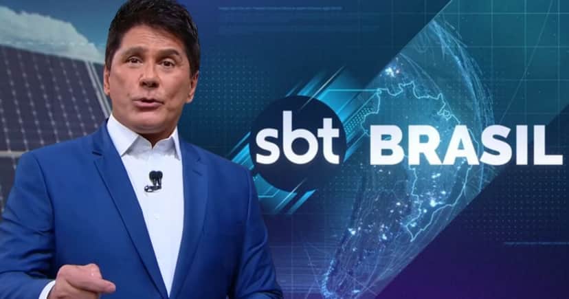 César Filho comanda o SBT Brasil (Foto: Reprodução / SBT / Montagem TV Foco) César Filho comanda o SBT Brasil (Foto: Reprodução / SBT / Montagem TV Foco)