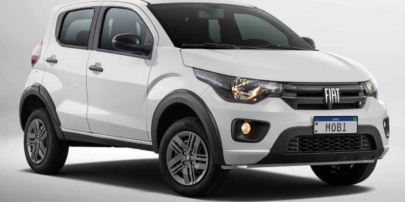 Fiat Mobi Like é o terceiro mais barato do Brasil (Reprodução: Divulgação) Fiat Mobi Like é o terceiro mais barato do Brasil (Reprodução: Divulgação)