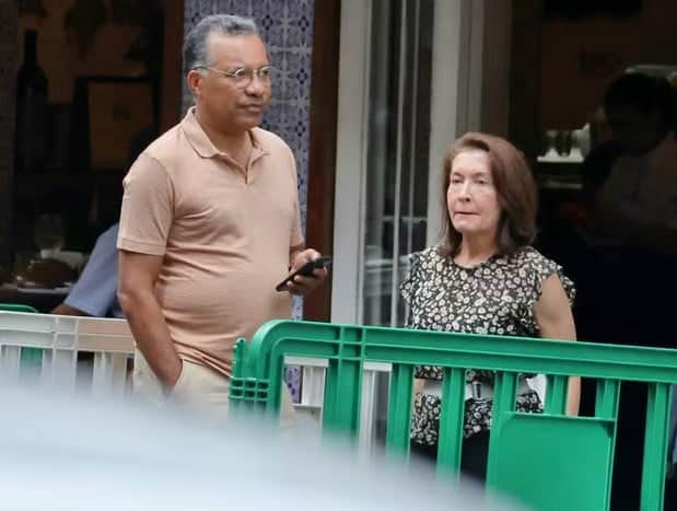 Heraldo Pereira e a esposa, Cecilia Maia (Foto: Reprodução / Dan Delmiro / AgNews) Heraldo Pereira e a esposa, Cecilia Maia (Foto: Reprodução / Dan Delmiro / AgNews)