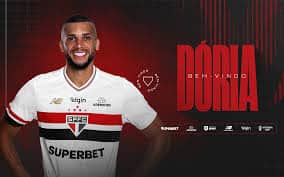 Dória era uma aposta do clube (Foto: São Paulo Instagram) Dória era uma aposta do clube (Foto: São Paulo Instagram)