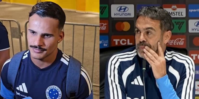 Artur Jorge comunicado sobre Kaiki e atacante fora no Cruzeiro (Reprodução: Youtube) Artur Jorge comunicado sobre Kaiki e atacante fora no Cruzeiro (Reprodução: Youtube)