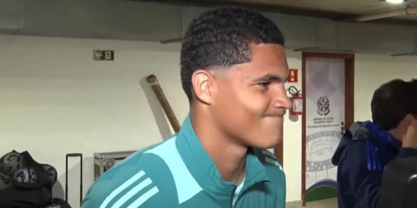 Kauã Prates sofreu uma lesão muscular (Reprodução: Itatiaia)